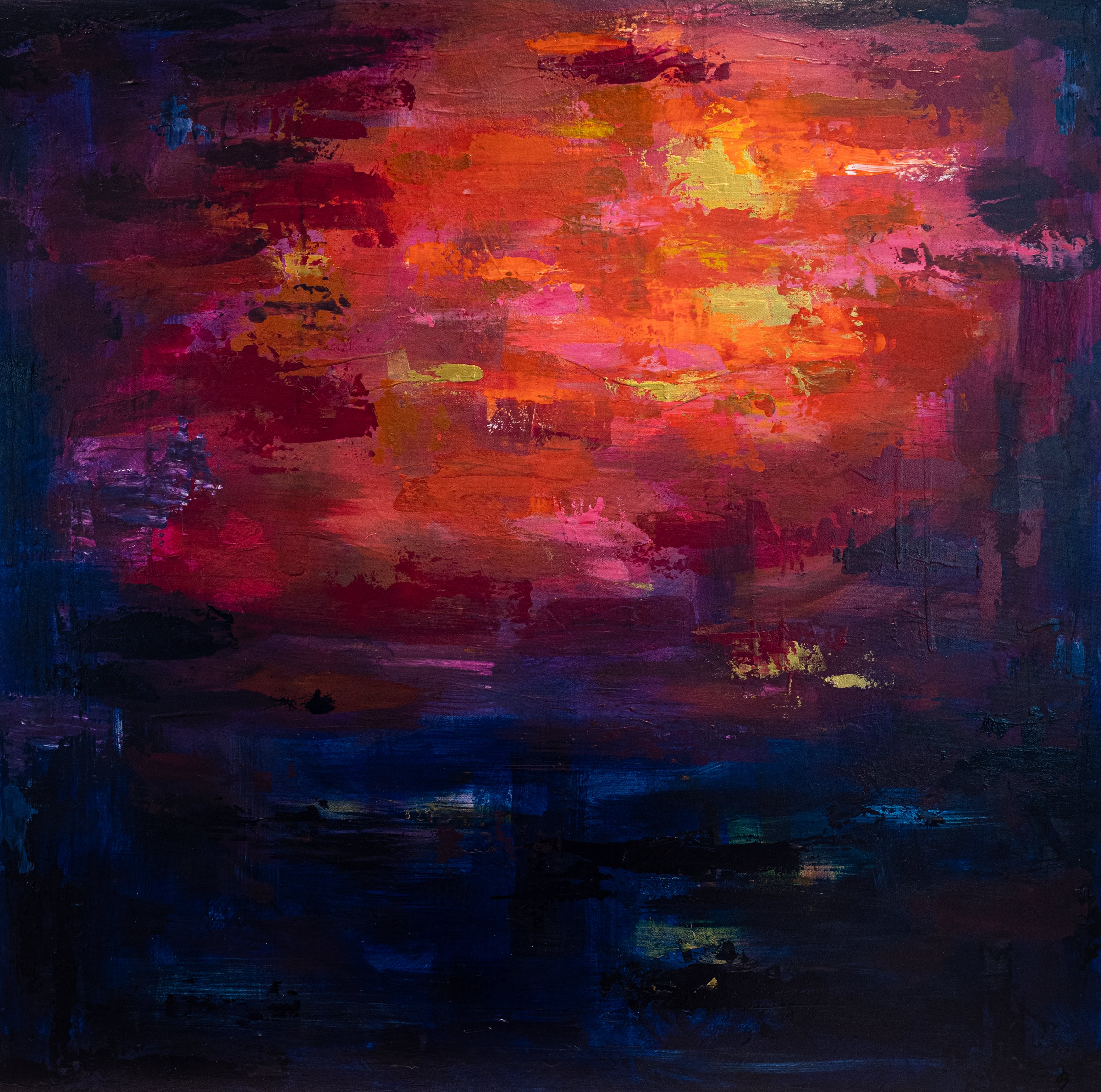 Sundowner — original painting by Jade Boswell